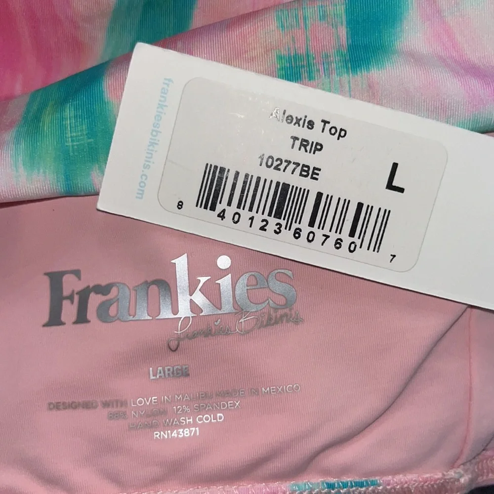 Frankies Bikinis Alexis Top - Trippy, L